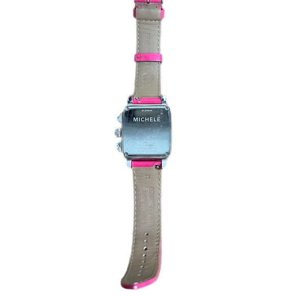 Michele 18MM White Dial Deco Carousel Watch - Picture 3 of 5